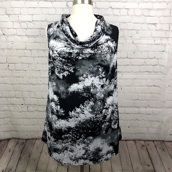 Lane Bryant Tops - Lane Bryant Cowl Neck Sleeveless Blouse